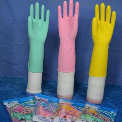 Guantes de látex para uso doméstico